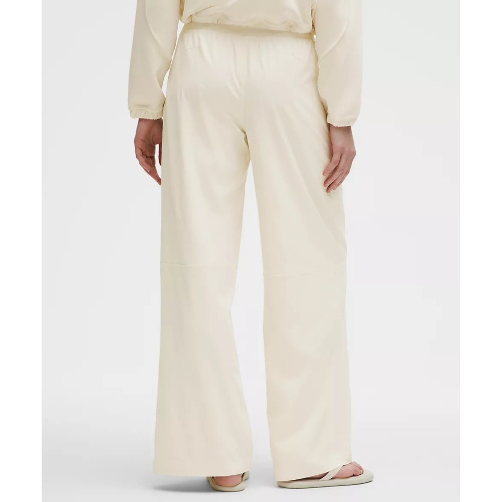 155-Lululemon-Swift Mid-Rise Wide-Leg Pant-Light Ivory - Picture 3 of 6
